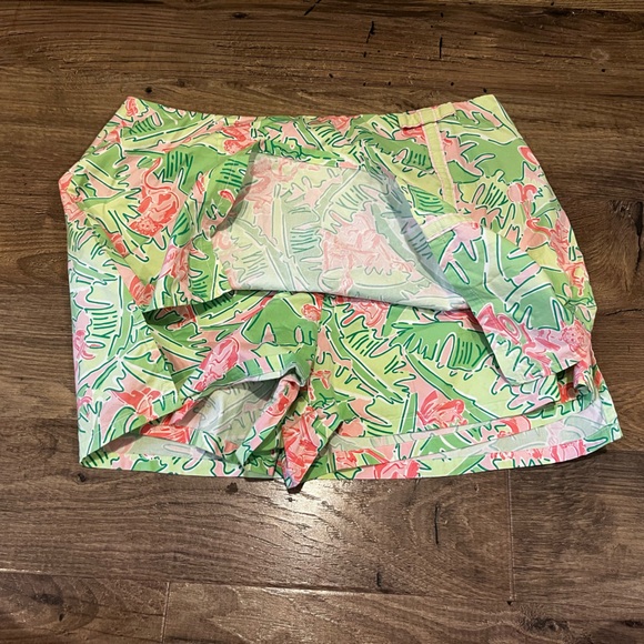 Lilly Pulitzer- Musical Monkey Print skort - Picture 2 of 10